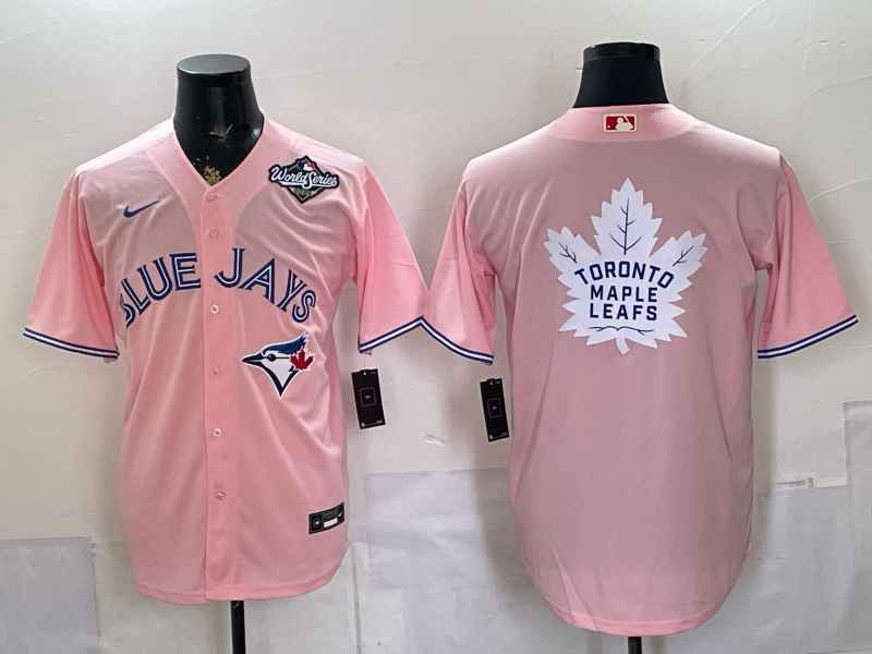 Men 2026 Toronto Blue Jays blank pink Game Nike MLB Jersey 0658702